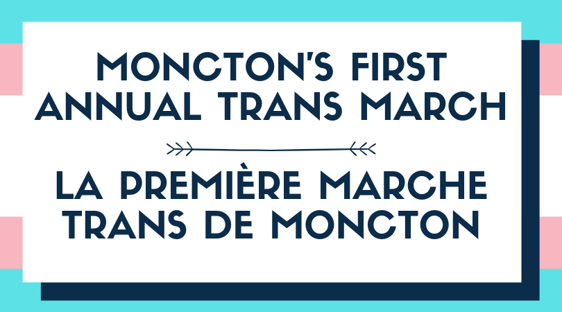 The first ever Moncton Annual Trans March will be held as part of the 20th Greater Moncton Pride Week. Its theme will be accessibility to health care for transgender and non-binary people.

More information ➡️ facebook.com/events/8759977…