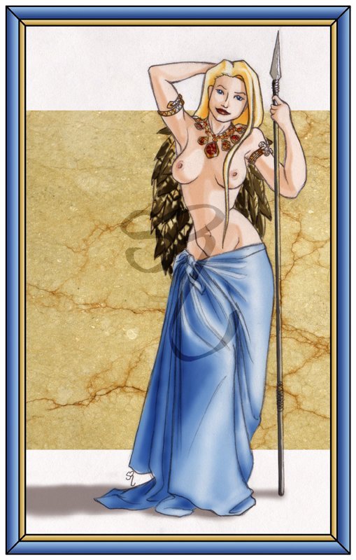 Freyja, Goddess of Fertility - Horse Cock Event.