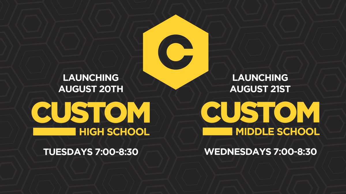FrontRange_CC's tweet image. Parents, this week Custom is launching two services! Doors open at 6:30 and there will be free food both nights. You know your student won't want to miss out on free food 😂