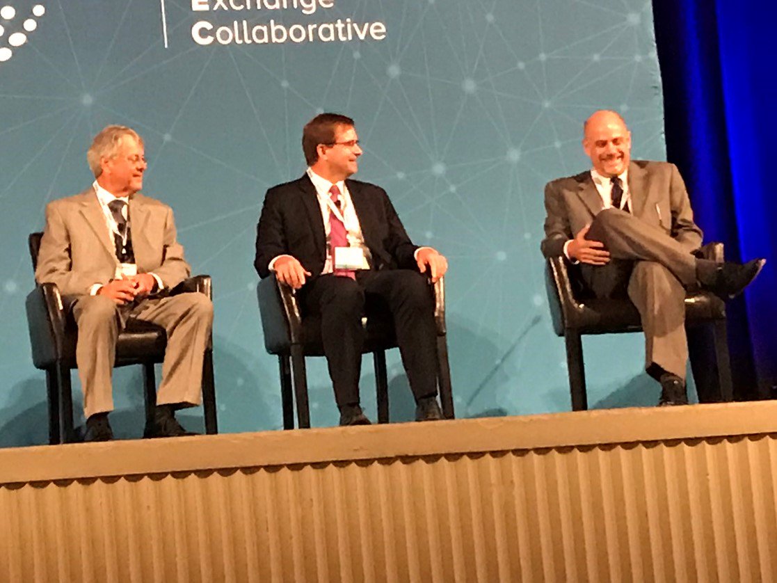 pocpHIT's tweet photo. Our CEO Tony Schueth leads discussion at #SHIEC19 on opportunities for collaboration between HIEs & payers. With @MiHIN_CEO, Dr. Raj Davda @Cigna, Dr. Nita Thingalaya @IBX and Dr. Tom Simmer @BCBSM. If you attended, what were your key takeaways? #HIEvalue #HL7DaVinci #FHIR https://t.co/ElPryzBnrO