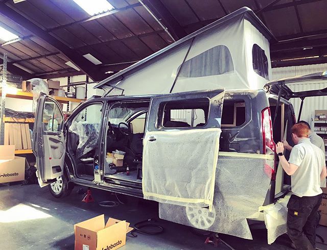 RollingHomes's tweet photo. The latest Ford camper coming along nicely. https://t.co/Hl63tv598n https://t.co/I7aw4G0etF