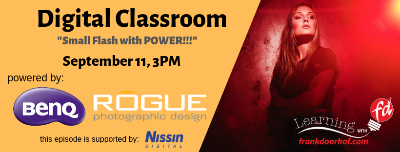 expoimaging's tweet photo. ‘Small Flash with POWER’
FREE workshop from @FrankDoorhof on Sept 11th.
https://t.co/k7DWWRKigs
#NissinFlash #RogueFlash #ExpoImaging https://t.co/lbP0OwMesZ