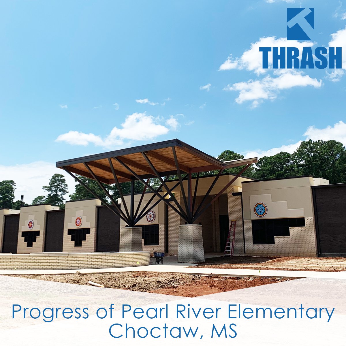 #ThrashProjectUpdate - The Thrash team worked diligently to get the school ready for the incoming students at Pearl River Elementary (Mississippi Band of Choctaw Indians) before the new school began.

Find more information here - thrashco.com/portfolio/

#thrash