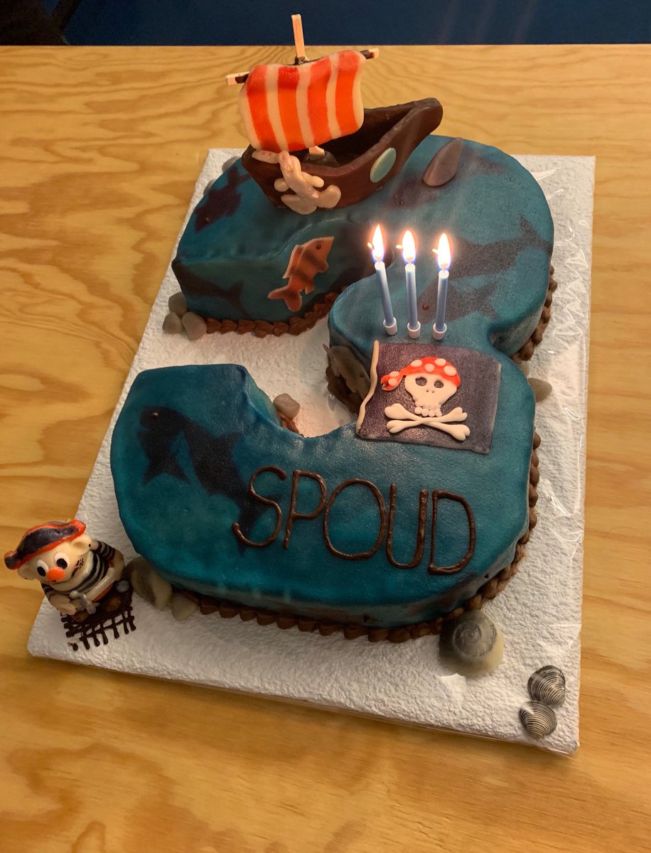 ⁦@boenzlip⁩ and I forgot, but our coworkers and friends at spoud.io didn‘t. Thank you so much, you‘re the best crew in the world! #cake