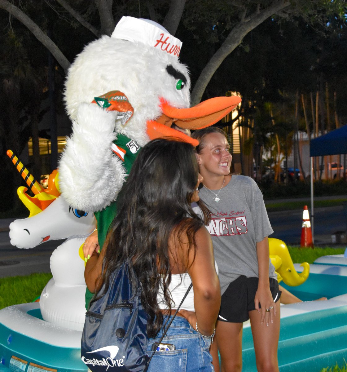 christiangarcia's tweet photo. Thank you, @UM_Sebastian for getting in on the #ToppelFest action. Sebastian got some moves! @Toppel @univmiami @MiamiHurricanes #UMiami #GoalDiggin #HireACane https://t.co/OHZHWl1eoI