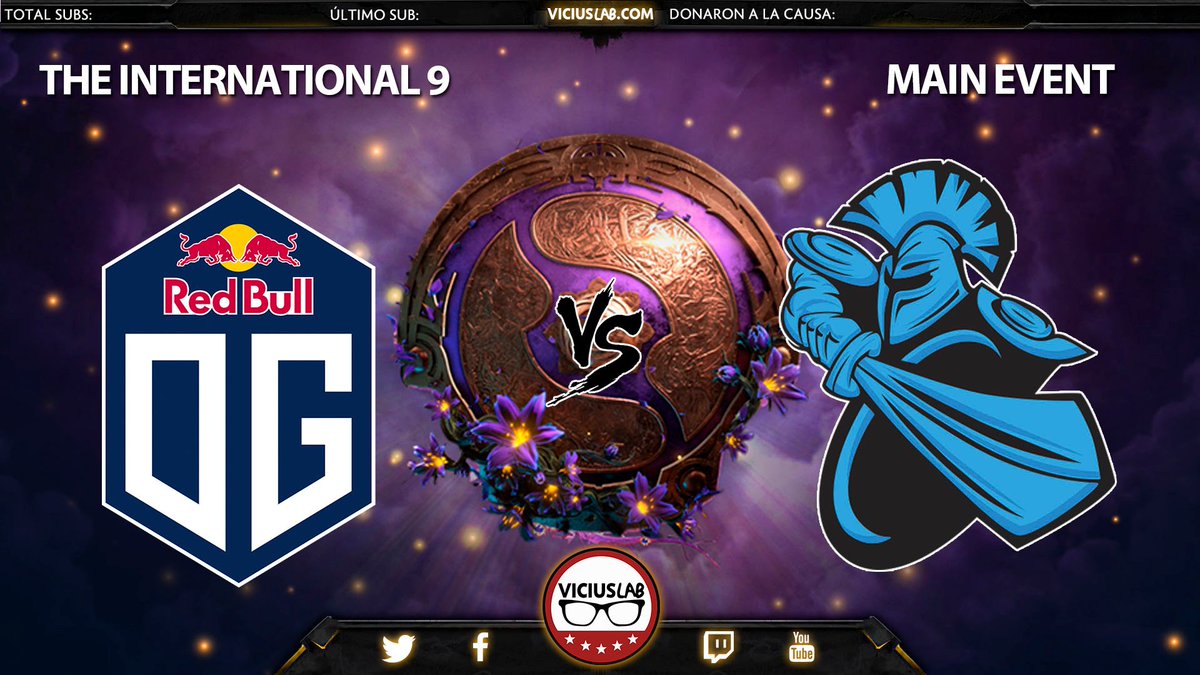 viciuslab's tweet photo. Esta será la programación de mañana para el 2º día del Main Event de THE INTERNATIONAL 9. De nuevo la Perla Negra saliendo a navegar antes que el Sol, a las 4 de la mañana en España empezamos con 4 partidazos increibles. RT para sorteo Inmortal SKYWRATH https://t.co/bGCig04G4a https://t.co/gD2zFuu8tS