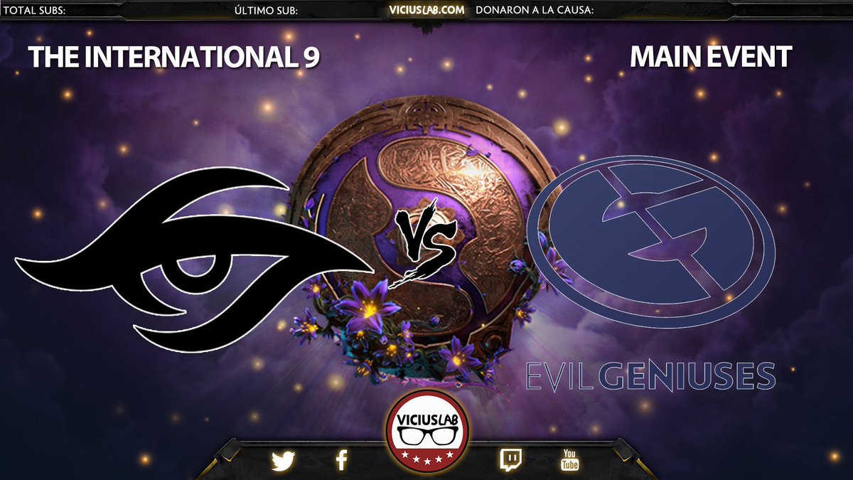 viciuslab's tweet photo. Esta será la programación de mañana para el 2º día del Main Event de THE INTERNATIONAL 9. De nuevo la Perla Negra saliendo a navegar antes que el Sol, a las 4 de la mañana en España empezamos con 4 partidazos increibles. RT para sorteo Inmortal SKYWRATH https://t.co/bGCig04G4a https://t.co/gD2zFuu8tS