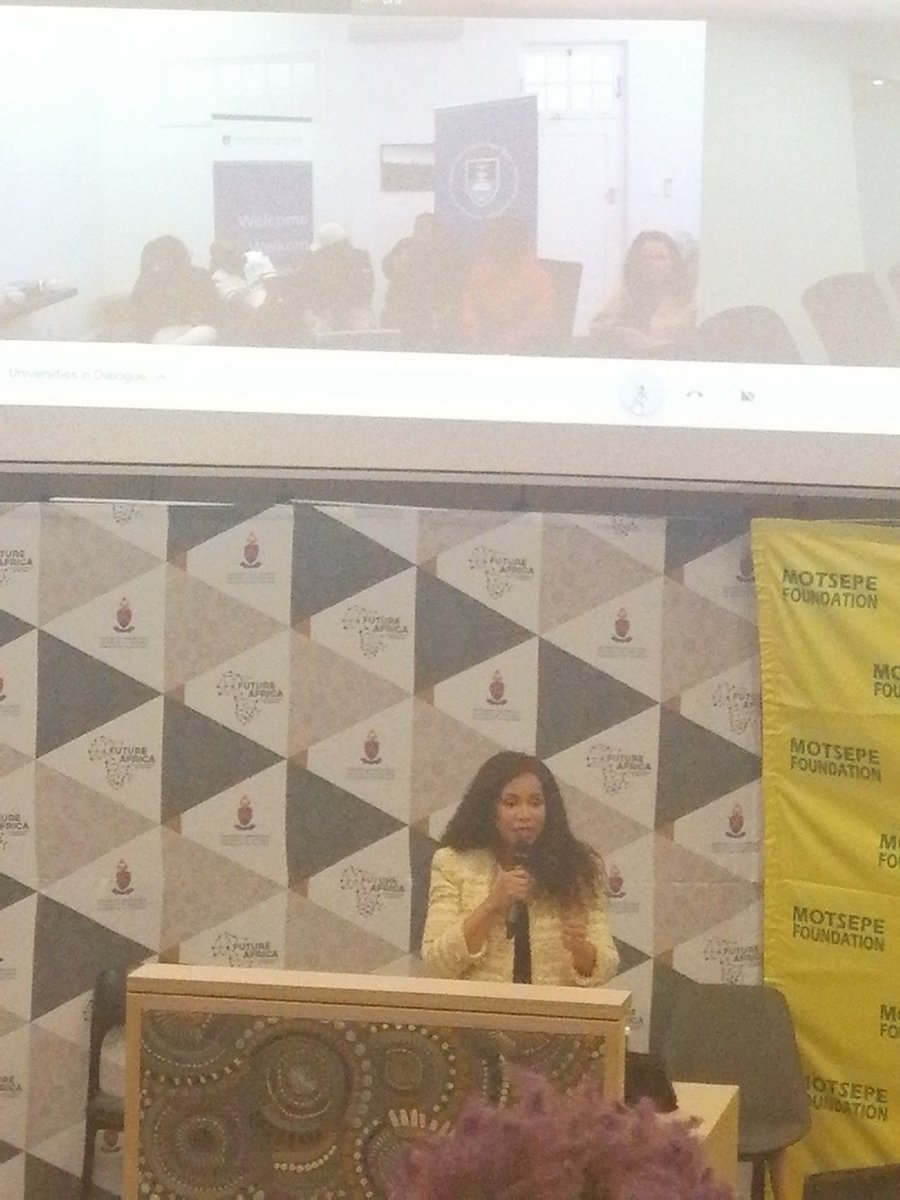 PolSci_UP's tweet photo. @sthembete @UPTuks @MotsepeFoundtn @UCT_news @UFSweb @WitsUniversity @SwedeninSA In closing Dr. Moloi-Motsepe thanks all participants and audience for their attendance, the work they have put in. As the first series of debate @MotsepeFoundtn will get feedback as to how they see these debates moving forward. #UNIDIALOGUES https://t.co/wKF8SsgCVI