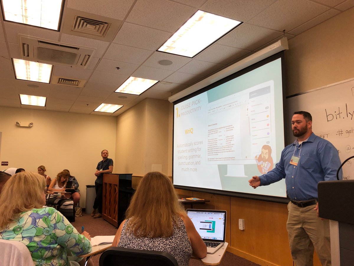 GlassboroGTALP's tweet image. Thank you @GuiseGotTechEd and @NickGotTechEd for your excellent presentations on podcasts AND “the tech throw down 😂”...outstanding!!! #gotteched #RiderGiftedSTEM