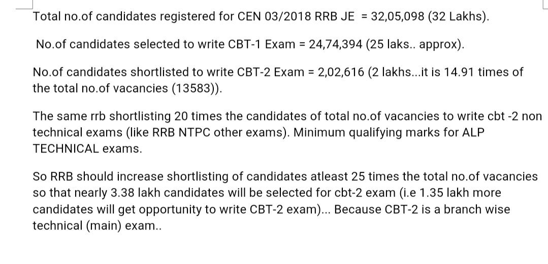 Raj54222178's tweet photo. #RRB_JE_UNFAIR_RESULT
#rrbjeunfairresults 
#rrbjeprotest 
#rrbjeunfairresult https://t.co/OiLx2hU2jy
