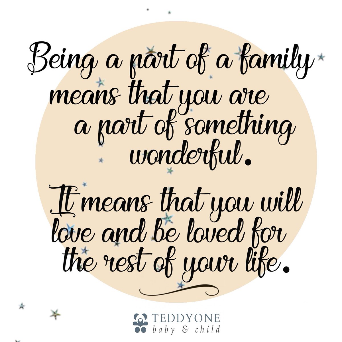 What a wonderful thought...