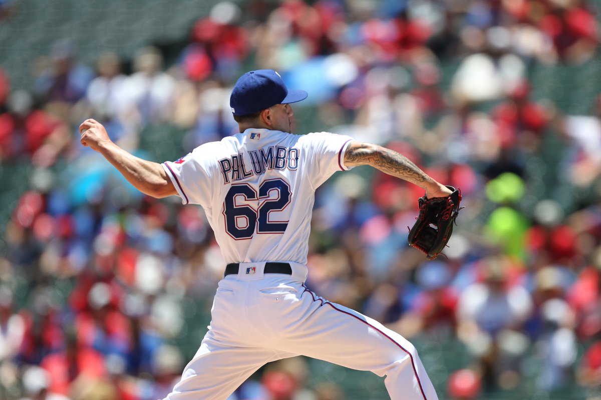 Rangers's tweet photo. ROSTER MOVES:
🔵 Purchased Nick Solak from AAA-Nashville
⚪ Added Joe Palumbo as 26th man for today's DH
🔴 Placed Nomar Mazara on 10-day IL https://t.co/27YRBYyBx0
