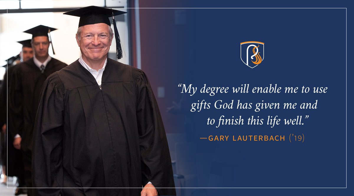 PhoenixSeminary's tweet image. “After 40 years in the healthcare field, I felt called to formal training to do chaplaincy work through the local church and in a hospital. I am used to being in an intense environment and want to minister to the sick and dying.” —Gary Lauterbach, Graduate Diploma ’19 #PSalumni