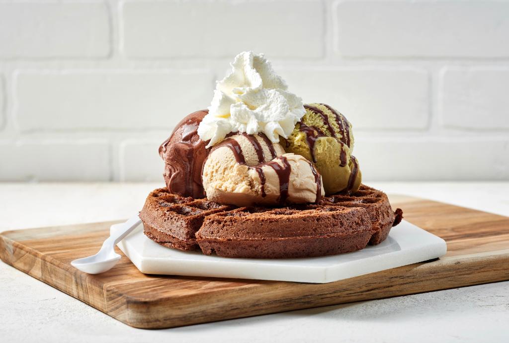 Disney Springs Cool Off With The New Waffle Brownie Sundae From Vivoli Il Gelato At Disneysprings This Ultimate Sweet Treat Features Three Scoops Of Gelato Chocolate Sauce And Whipped Cream Disney Springs Cool Off With The New Waffle Brownie Sundae From Vivoli Il Gelato At Disneysprings This Ultimate Sweet Treat Features Three Scoops Of Gelato Chocolate Sauce And Whipped Cream