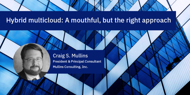 AtishiSapru's tweet photo. Have you ever really stopped to think about what #hybridmulticloud implies for organization's IT? Hear what @craigmullins has to say about the topic. #hybridcloud #multicloud #cybersecurity #workloads #containers #cloudprivate #storage https://t.co/hpkx3hz8An https://t.co/u78HfnuPiO