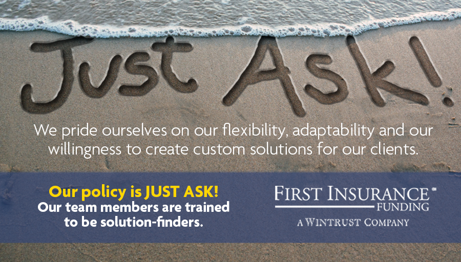 FIRST_Funding's tweet photo. Seriously, it's our policy.
Just ask, we'll do our best to make it happen. #AintNoMountainHighEnough #SolutionFinders #JustAsk #FirstInsuranceFunding https://t.co/wCC6noDsVh