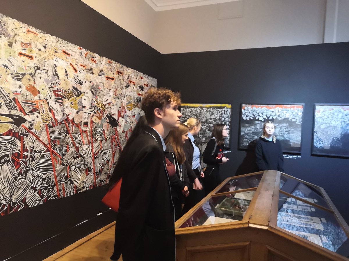 RacShe1001's tweet photo. Enjoying walking around the art exhibitions at Summerhall fringe venue @GracemountHigh @GHSedfringe https://t.co/eRDTRjrHRz