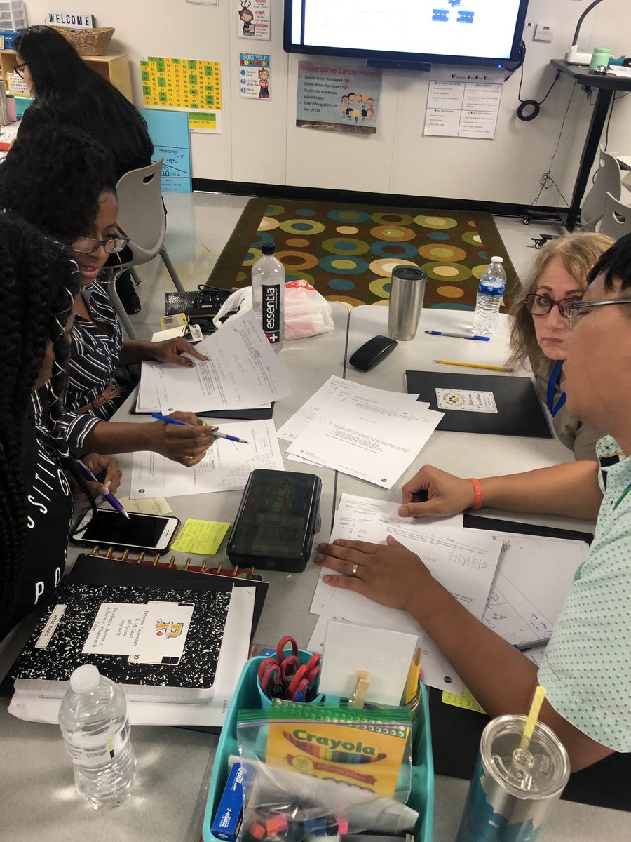 EricaMGil's tweet photo. Creating magic at the guided math table is what we’re doing to close gaps and extend learning @JeffersonES2 this year! I’m excited to have our @PetersenHISD fam along for the ride! https://t.co/dkmJy4a4Un