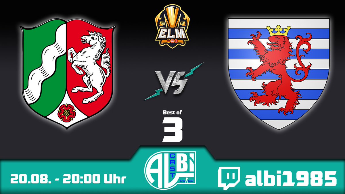 Alberto 'Albi' A. (@albi1985hs) on Twitter photo 🏆20:00 Uhr <a href="/EsportsLM/">Esports Ländermeisterschaft</a> #Playoffs #Achtelfinale
🔥🔥#Nordrheinwestfalen vs #Luxemburg 🔥🔥
🎙️<a href="/Albi1985HS/">Alberto 'Albi' A.</a>
📺twitch.tv/albi1985
#CSGO #Esportsländermeisterschaft #ELM #GLHF #Einschalten 🏆20:00 Uhr <a href="/EsportsLM/">Esports Ländermeisterschaft</a> #Playoffs #Achtelfinale
🔥🔥#Nordrheinwestfalen vs #Luxemburg 🔥🔥
🎙️<a href="/Albi1985HS/">Alberto 'Albi' A.</a>
📺twitch.tv/albi1985
#CSGO #Esportsländermeisterschaft #ELM #GLHF #Einschalten