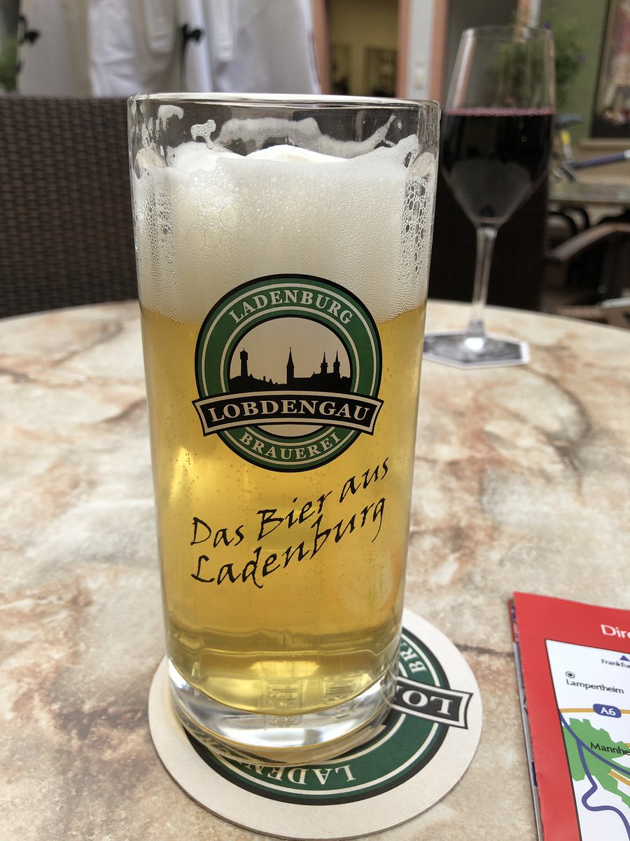 DavidLadenburg's tweet photo. Ladenburg beer in Ladenburg 🍺🍺. https://t.co/6ikx0Jbfsw