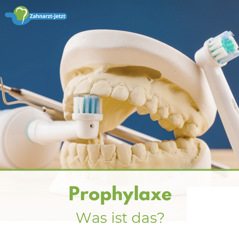 Prophylaxe bedeuted übersetzt 'Vorbeugen'. Zahnmedizinische Prophylaxe bezeichnet also alle vorbeugenden Maßnahmen, die verhindern sollen, dass Krankheiten der Zähne und des Zahnhalteapparates entstehen oder sich verschlimmern. 

Euer Zahnarzt-Jetzt Team