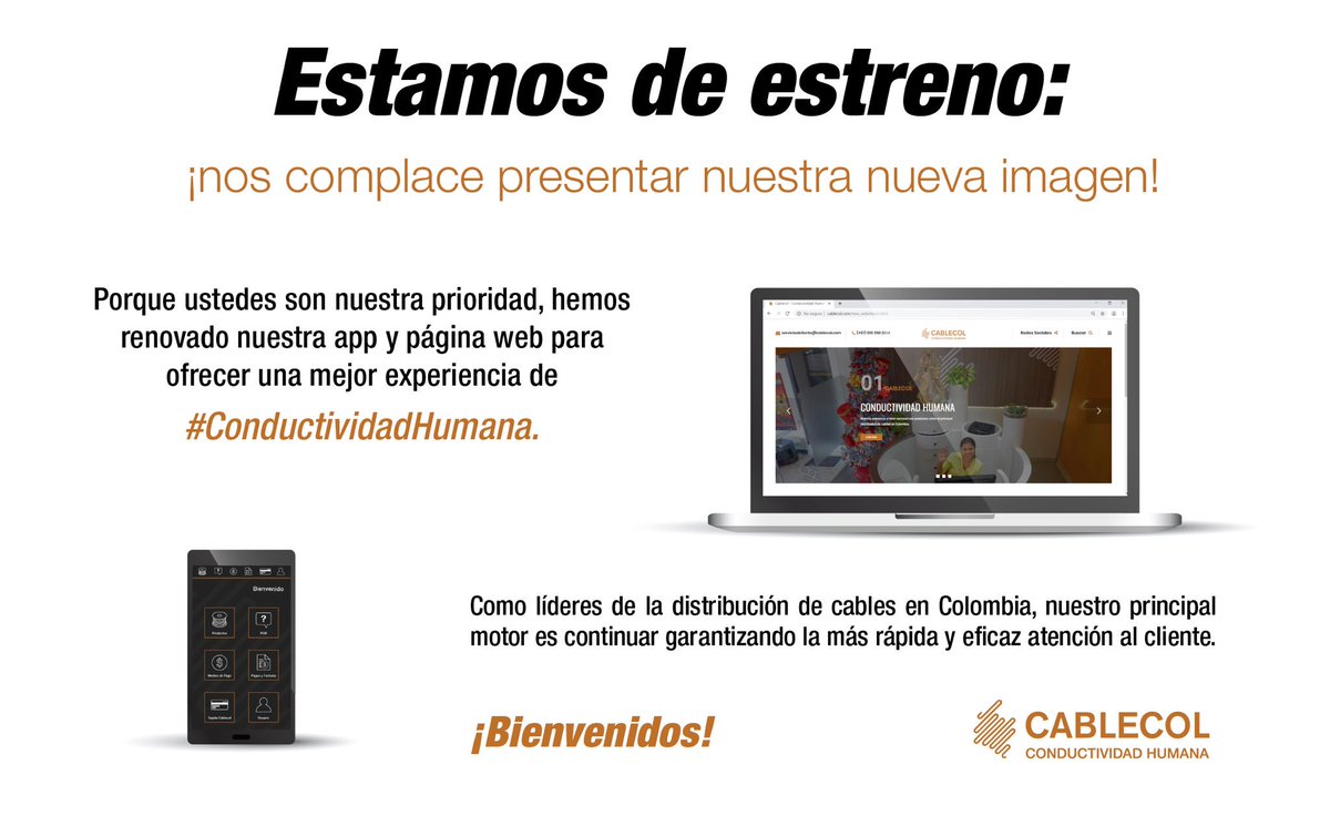 cablecol_co's tweet photo. ¡Nueva imagen! #ConductividadHumana https://t.co/iUaqguztZG