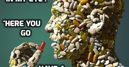 DebraClaridge's tweet photo. @LDLSkeptic @FatEmperor If you go to your GP in the UK with an eyelash in your eye and you're over 50 you will come out with statins.
#StatinNation
Beware of your doctor he will kill you if you aren't careful. https://t.co/RSYY7O9jHF