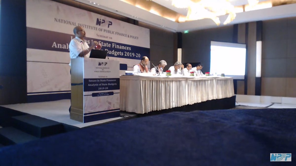 lekhachakrborty's tweet photo. @EmergingRoy @pinakichakrbrty @FinMinIndia @nsitharaman @15thFinCom @NKSingh_MP @drthomasisaac @ManishEcon highlighted the significance of fiscal devolution from State to local bodies & the renewed significance of #StateFinanceCommissions to stem the ad hoc & arbitrary flow of funds to 3rd tier. https://t.co/9EjrV2z9kw