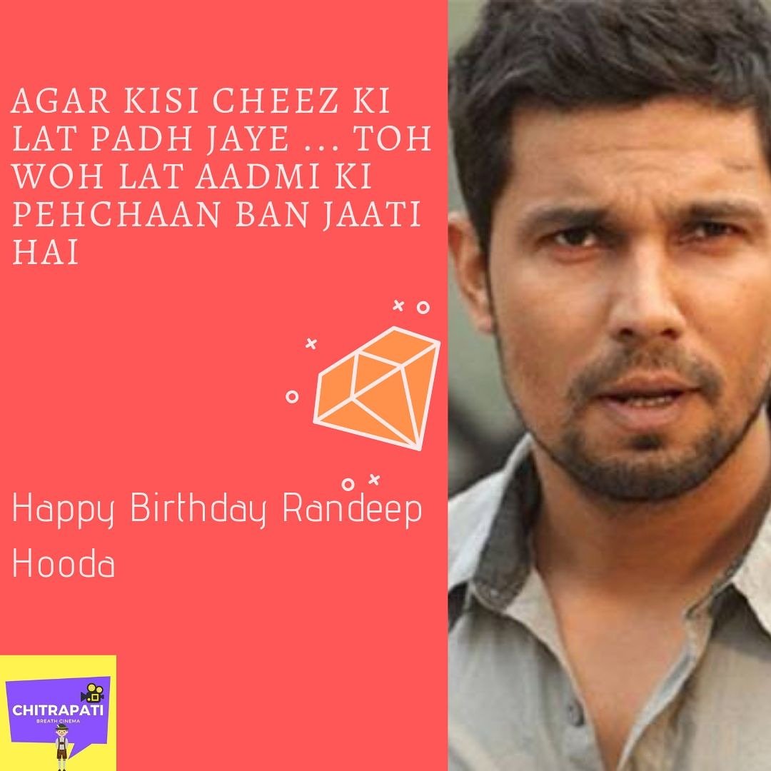  Happy Birthday Randeep Hooda    
