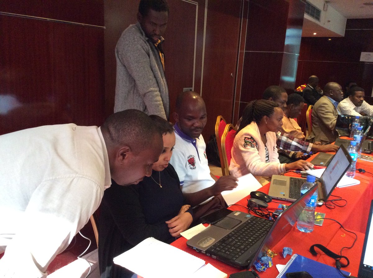 RCMRD_'s tweet photo. Workshop on Earth Observation Data Processing For National Development is ongoing in Ethiopia. The training is for Nationals of Eastern Africa. The focus is on open source; #QGIS #imput tool box &amp; use of Modis data in flood detection. @abufowzia1 @kofigo42 @byronanangwe @Ebnziza1 https://t.co/qDDKOPnbdj