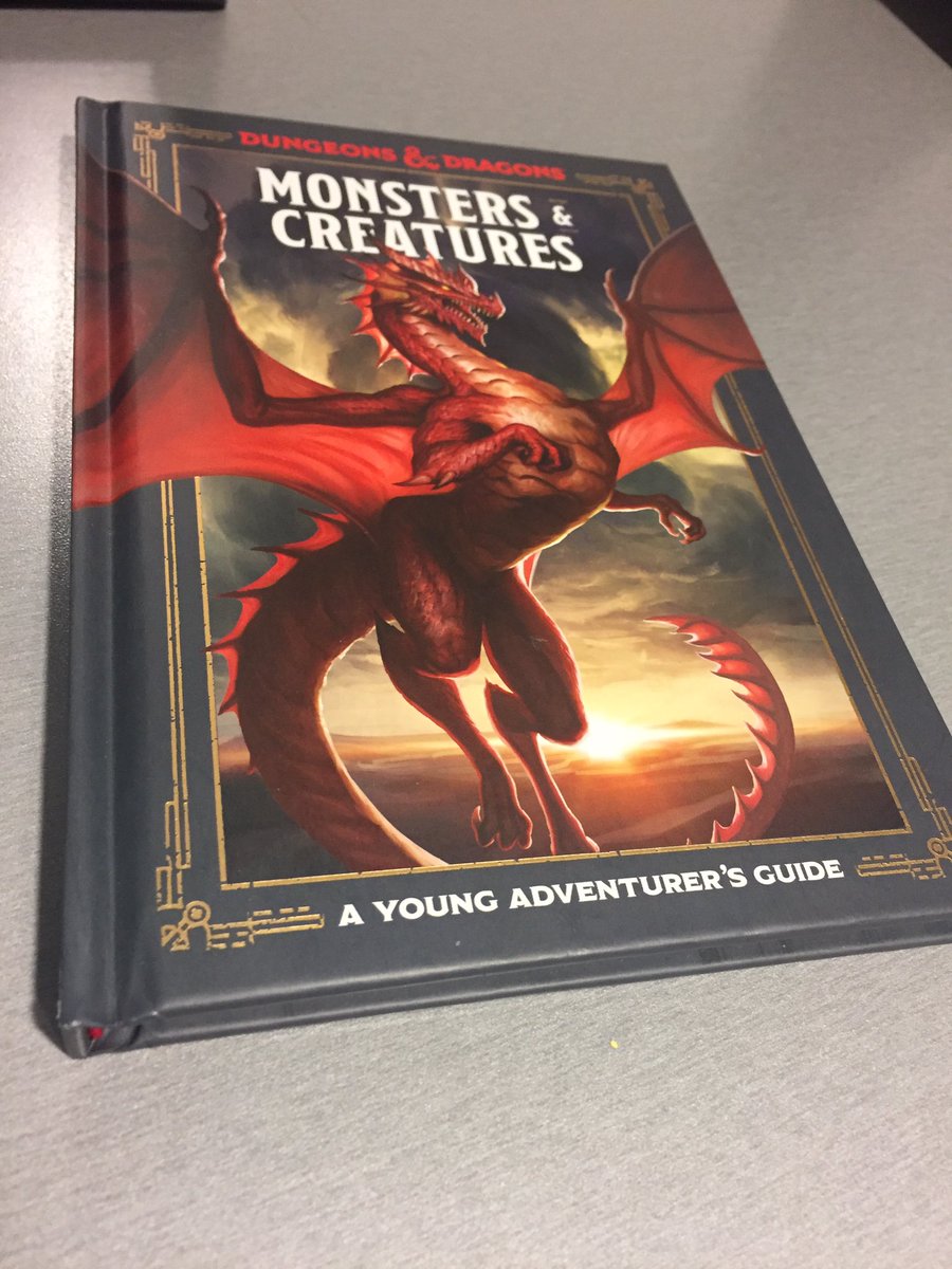 rollforlore's tweet image. Just some light lunchtime reading🐲#shelikesmonsters #podcast #dnd