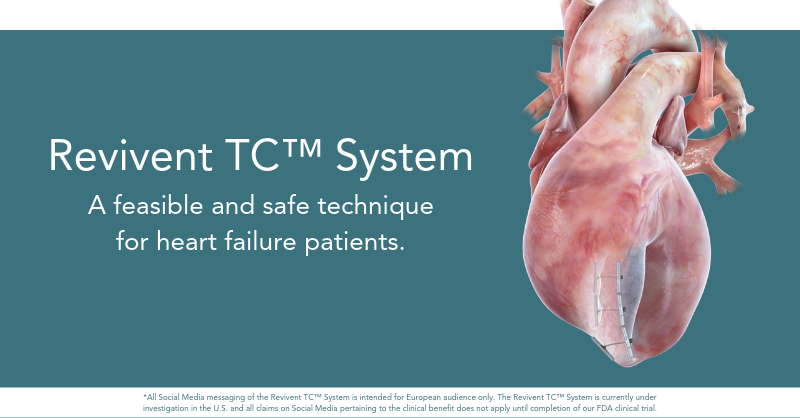BioVentrixNL's tweet photo. LV dilatatie ten gevolge van een anterior myocard infarct, is geassocieerd met verhoogde mortaliteit en hospitalisatie voor HF. Lees de resultaten van  studies die hebben aangetoond dat het Revivent TC™ een veilige een uitvoerbare techniek.  https://t.co/La1K0sBsBo. #ReviventTC https://t.co/Kg7Rd3gfTx