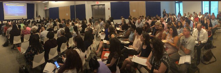 NYATEP's tweet photo. Over 200 attendees heard how partnerships, impact, &amp; innovation are all key components of the NYS WDI. Huge TY to Madhuri Kommereddi Director of Work Dev for @NYGovCuomo for waking us through the entire application process and being responsive to the needs of our local regions. https://t.co/Pc5EyUHF27