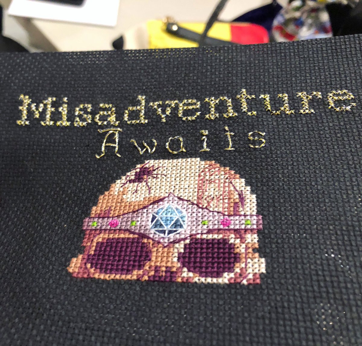 D20 Cross Stitch Pattern - Cross Stitch Patterns