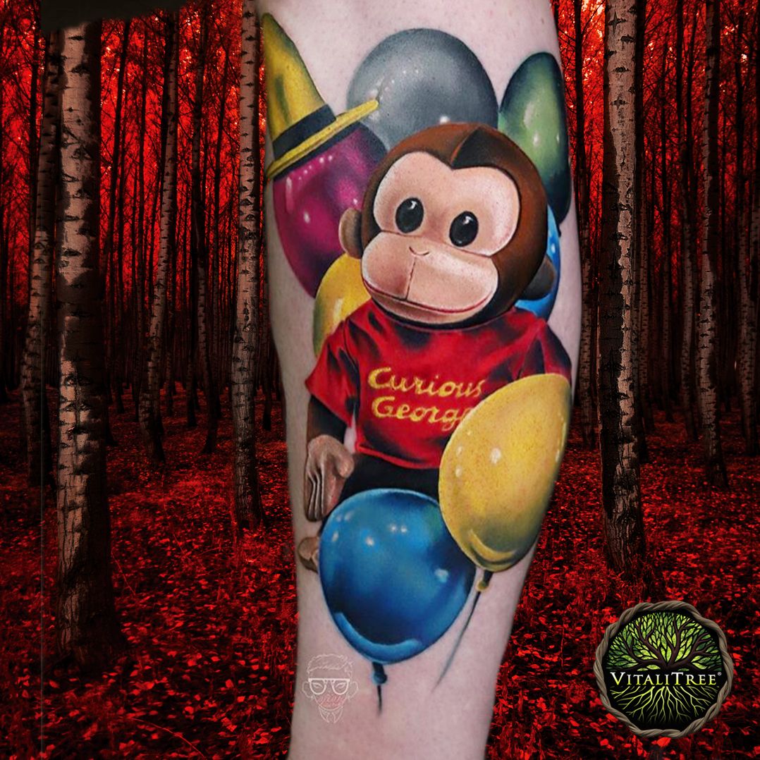 VitaliTree Tattoo on Twitter: "@iyamaleah #CuriousGeorge @VitaliTreeTat2 #colorful #cartoons #colors #illustration #animation #monkeys #tattooart #tattoolovers #popculture #design #healing #tattoocare #selfcare #loveyourself #allnatural https://t.co ...