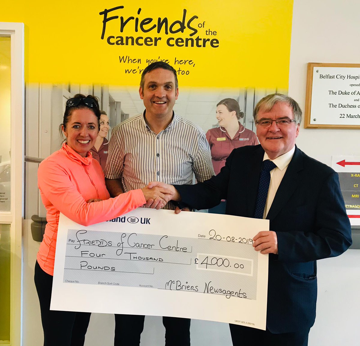 annmcbrien_'s tweet photo. You were the ones took on the challenge & put in all the hard graft. Credit goes to great people: @clo13 @GeoffWGHill @seamusmcaleer @Graham_Sunderla &co. Only delighted to support you & @FriendsCCNI #softbordercycle @vanessamcbrien1 @Ferm_Herald https://t.co/2QTFeTVSai