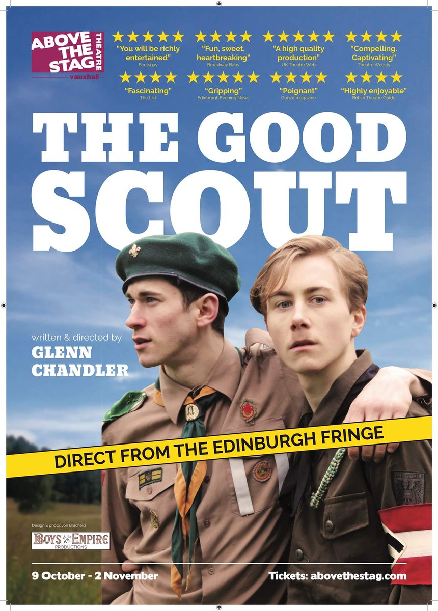 LewisAllcock's tweet photo. We are transferring... to London!! @abovethestag #TheGoodScout @boteproductions https://t.co/HGhya20NkI