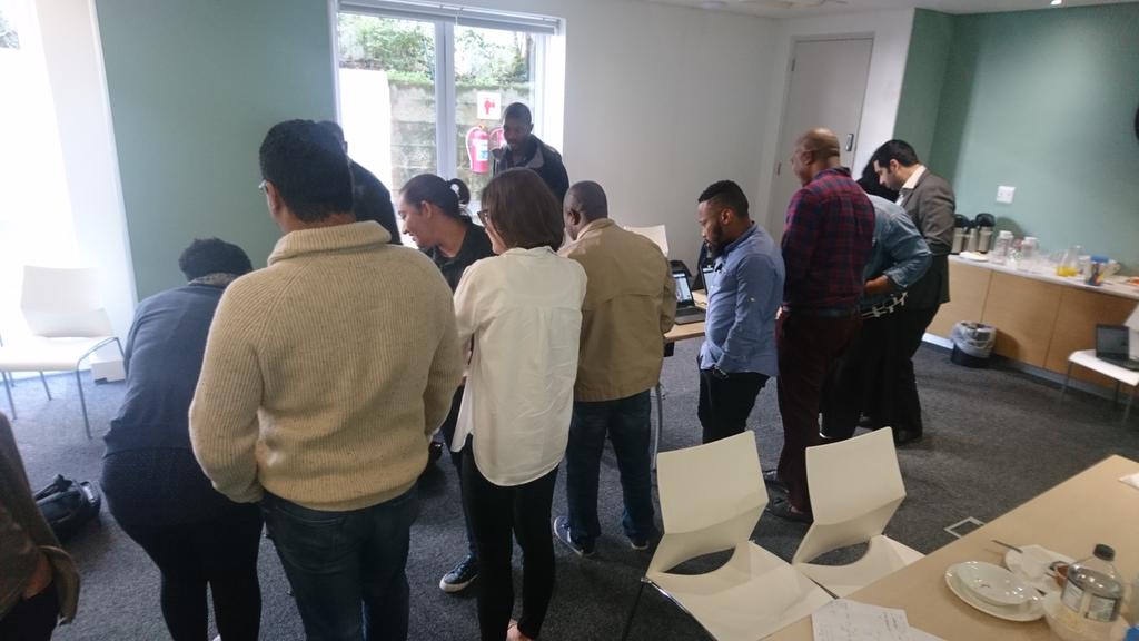 data_innovators's tweet photo. Our #DataArtistry crew teaching #infographics to the fun @AllanGrayOrbis staff. @JNSOOMAR @TaniaMazonde https://t.co/2MhxR2wVnR