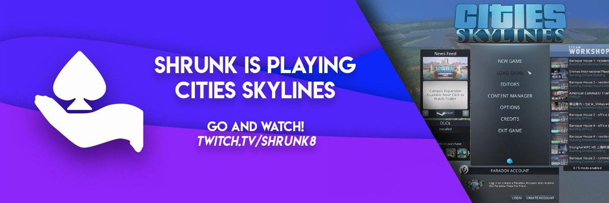 UpperHand_'s tweet photo. Today we've got a triple stream! Go check out @HydraUH and @buckshotbill117 for R6 gameplay, while @sshrunkk  is taking a calmer approach while playing Cities Skylines.

[https://t.co/NA2CNsHEGq]
[https://t.co/y89BSBzBtM]
[https://t.co/bF14D2zhU4] https://t.co/ljcP4Vo1XG