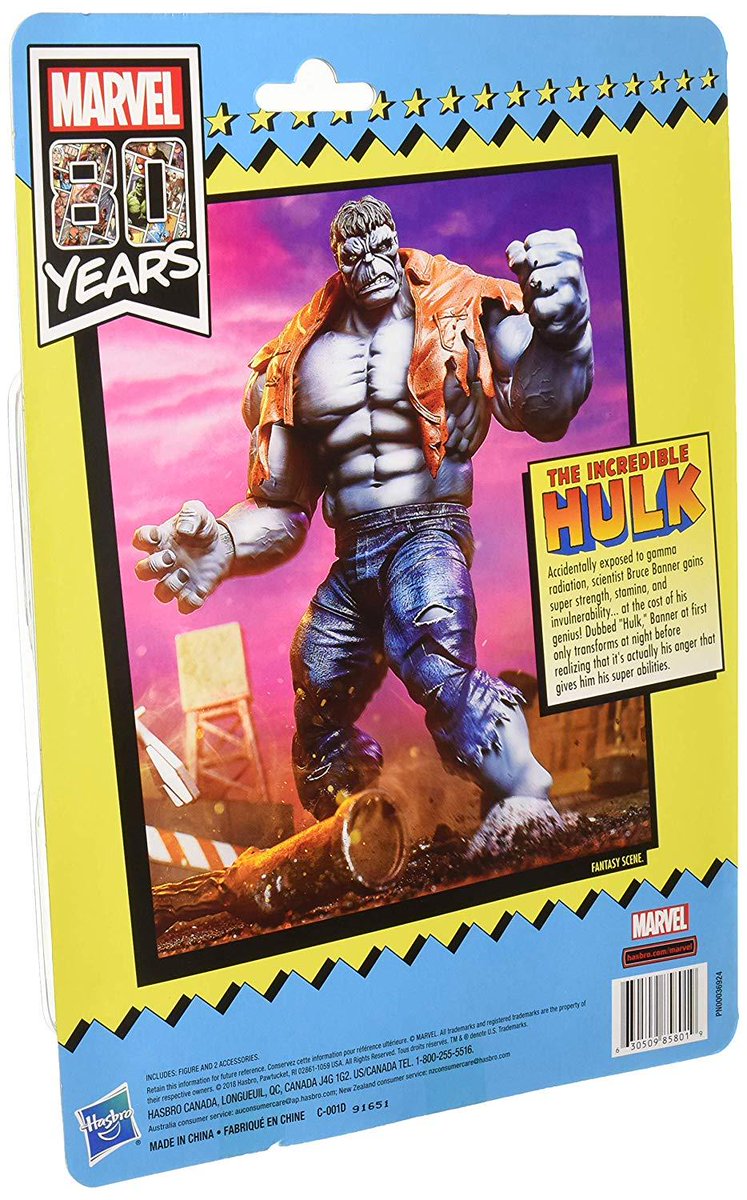 marvel legends 80th anniversary grey hulk
