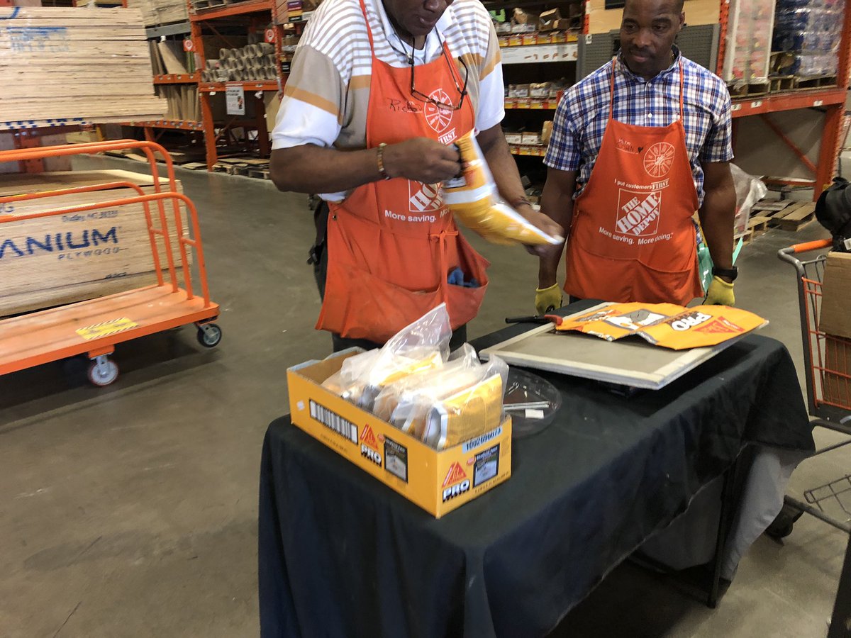 NYCPROSELECT's tweet photo. Sika Pro Select is doing demost and  repairs on some gaps and cracks with the SIKA Quick Patch at Gun Hill The Bronx @homedepot1221 stop by to watch and learn all about #SikaQuickPatch @Monica_Lindsey1 @Sika_USA @HomeDepot https://t.co/AsLHsxCUsO