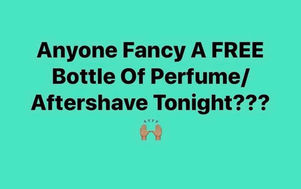 MummyLife2016's tweet photo. It’s soo easy just leave a comment &amp; I’ll message you. #freebie #perfumegiveaway #perfumes #aftershave #justsayyes #positivevibes #HappyTuesday #SmallBusiness #SmallBiz https://t.co/RQ8fchMVOM