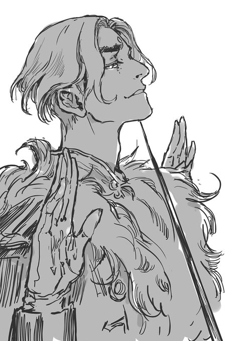 Enough. #ffxiv #ff14 #FinalFantasyXIV #emetselch #ffxivshadowbringers sketching sketching ?? 