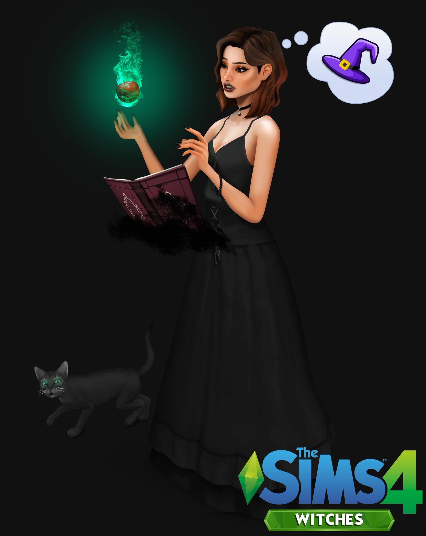 SIMS 4 ведьмы
