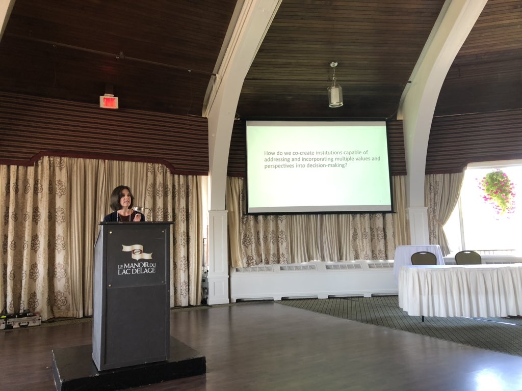 nisabel1's tweet photo. #GwendolynBlue at #CFGA2019 telling how #GELS research is a recent field! #RESFOR. Very interesting! https://t.co/pbSQNI1MSq