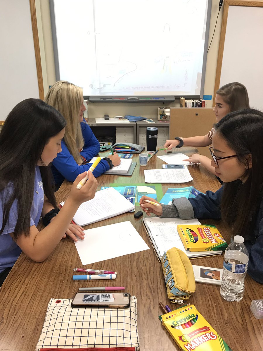 DW131's tweet photo. Discussing a plan for their quilt panels in #ape5 @OPS_Burke https://t.co/FOAEHl9DwB