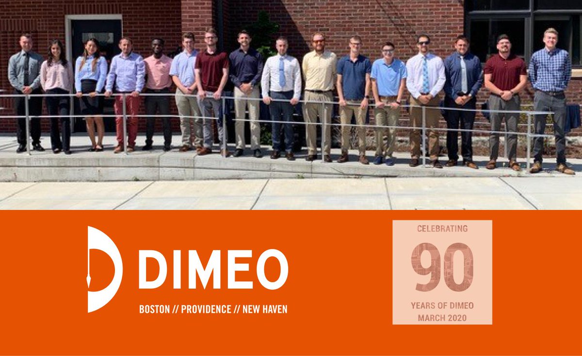 DIMEOCONSTRUCT's tweet photo. Thank you to our 2019 Summer interns! Wishing you all the best this year! #dimeobuildingexcellencedeliveringvalue #dimeointerns #dimeodoes #internship https://t.co/jr04rEQL8W
