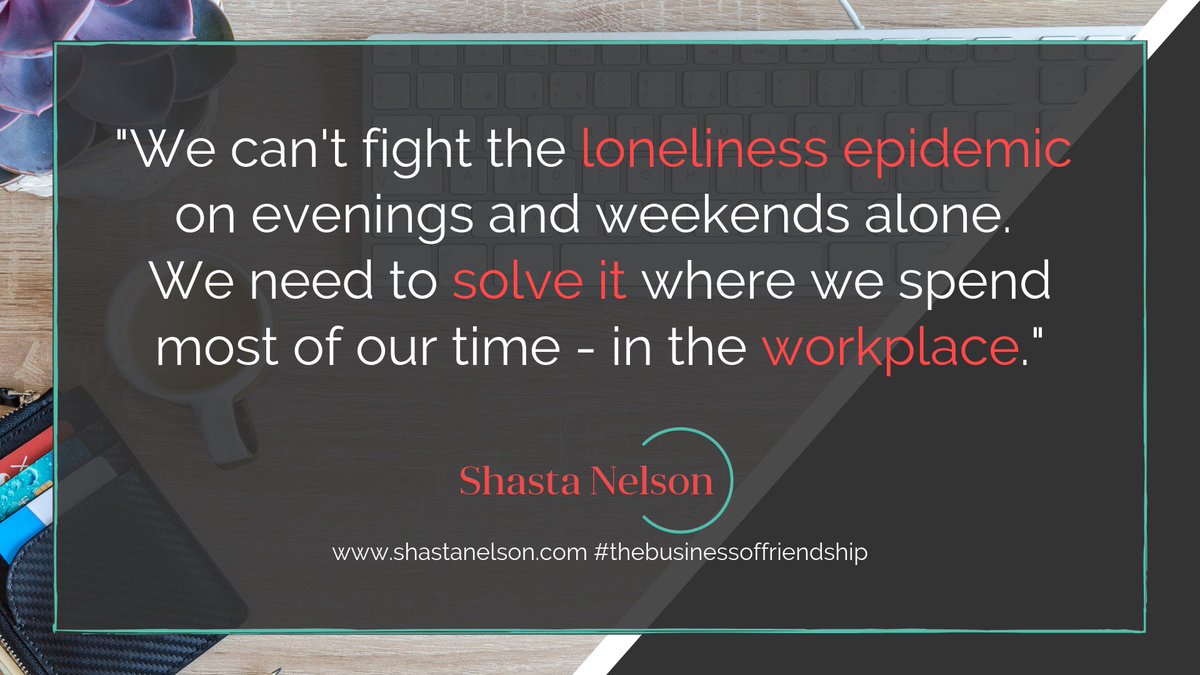 JosephKosinski_'s tweet photo. What is one reason you feel connected at work? Or, one thing that would help you feel more connected at work?

#lonelinessatwork #lonelinessepidemic #thebusinessoffriendship https://t.co/hheGjfkocM