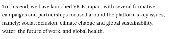 She went to Maverick after driving Vice Media’s advocacy efforts, and was also the founding publisher of Vice Impact.  https://www.semipermanent.com/profiles/katherine-keating