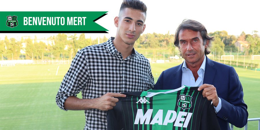 Turksporcom's tweet photo. Sassuolo, Milli oyuncumuz Mert Müldür'ü transfer etti. https://t.co/EhYnE1niUI